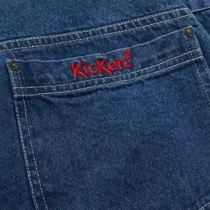 Peto corto Kickers Classics para mujer, azul