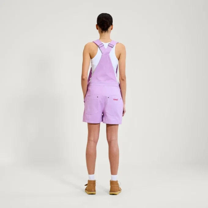 Peto corto Kickers Classics para mujer, color morado