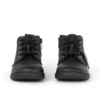 Playflex Hi de cuero negro unisex para niños