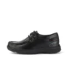 Reasan Moc de piel para niño, negro