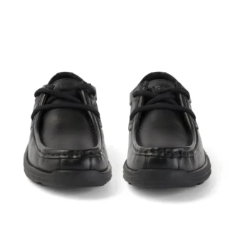 Reasan Moc de piel para niño, negro