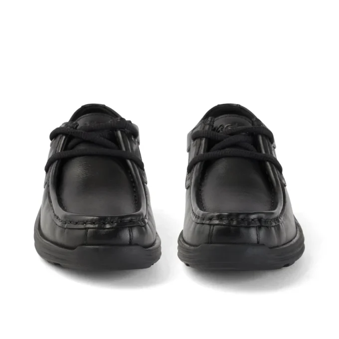 Reasan Moc de piel para niño, negro