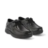 Reasan Moc de piel para niño, negro