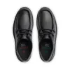 Reasan Moc de piel para niño, negro