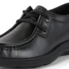 Reasan Moc de piel para niño, negro