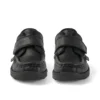 Reasan Strap de cuero alternativo para niños, unisex, negro