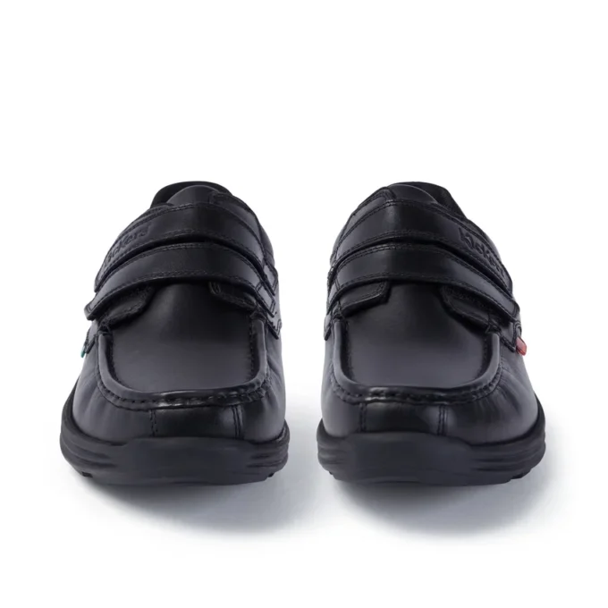 Reasan Strap de cuero negro para hombre