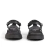Sandalias de piel Kenzi para mujer joven, color negro