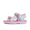 Sandalias Kickster para niña, color blanco