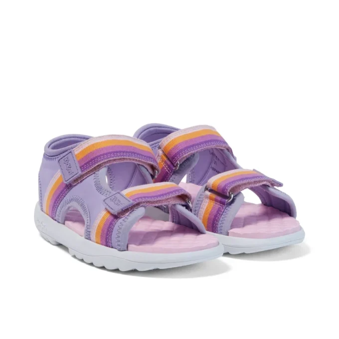 Sandalias Kickster para niñas junior, color morado