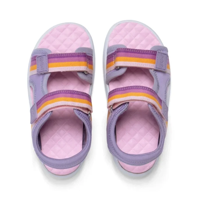 Sandalias Kickster para niñas junior, color morado