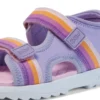 Sandalias Kickster para niñas junior, color morado