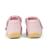 Sandalias para bebé Wriggle Flower de piel rosa