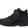 Stomper Hi de piel para niño, negro