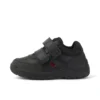 Stomper Mid de piel para niño, negro
