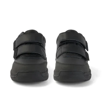 Stomper Mid de piel para niño, negro