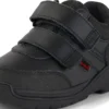 Stomper Mid de piel para niño, color negro