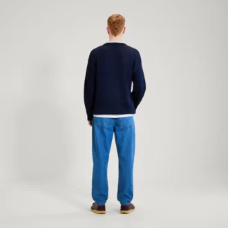 Sudadera de punto para hombre Kickers azul marino