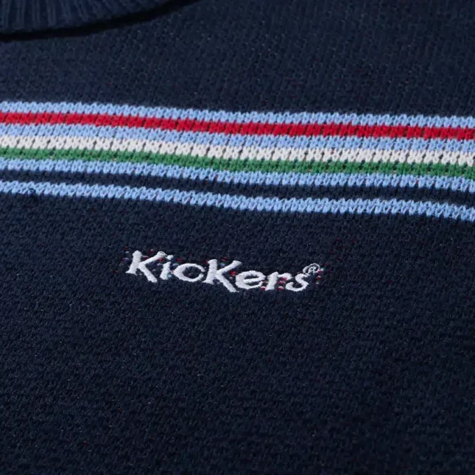 Sudadera de punto para hombre Kickers azul marino