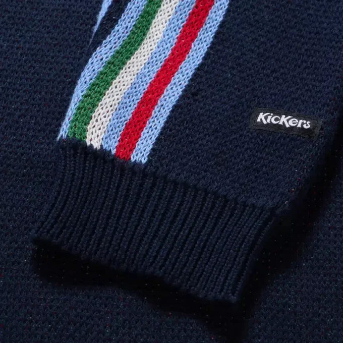 Sudadera de punto para hombre Kickers azul marino
