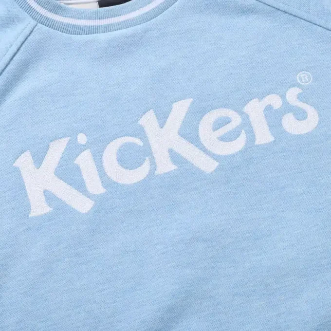 Sudadera unisex para adultos Kickers Classic Crew azul