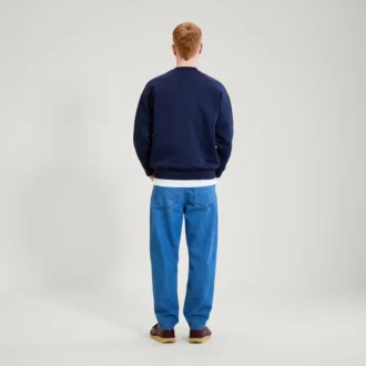 Sudadera unisex para adultos Kickers Classic Crew azul marino
