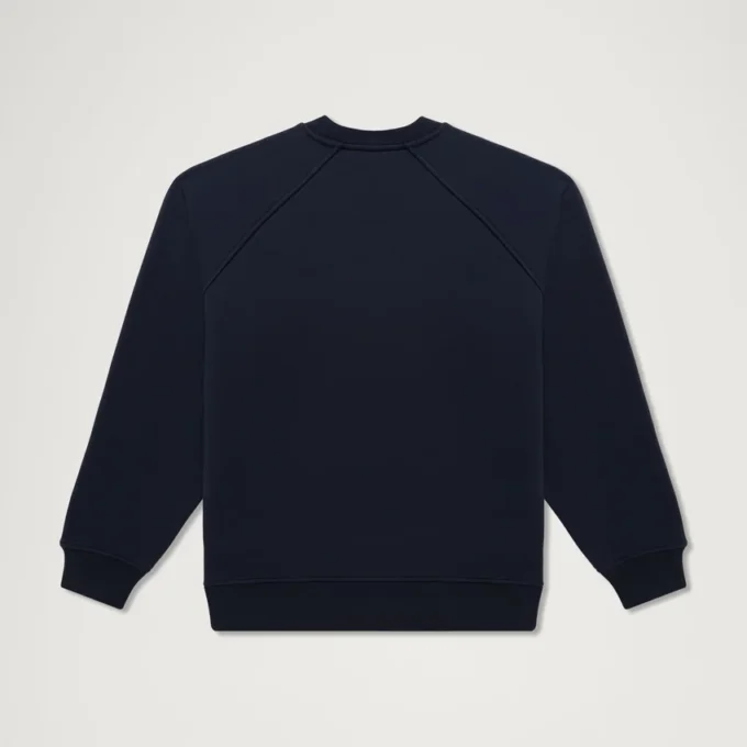 Sudadera unisex para adultos Kickers Classic Crew azul marino