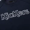 Sudadera unisex para adultos Kickers Classic Crew azul marino