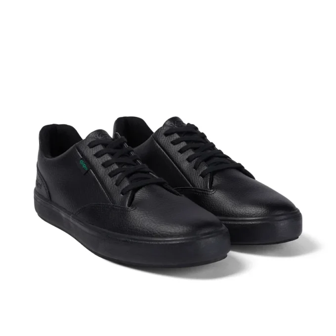 Tovni de cuero envejecido para adultos unisex, negro