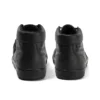 Tovni Hi de cuero alternativo para adultos unisex, negro
