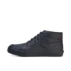 Tovni Hi de cuero negro unisex para adultos
