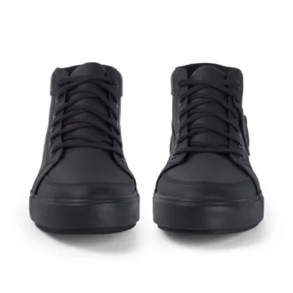 Tovni Hi de cuero negro unisex para adultos