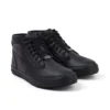 Tovni Hi de cuero negro unisex para adultos