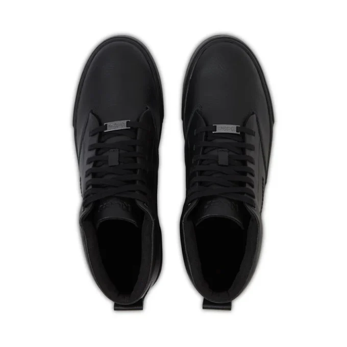 Tovni Hi de cuero negro unisex para adultos