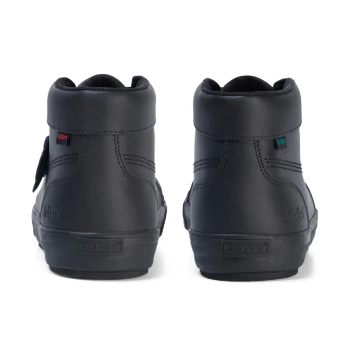 Tovni Hi de cuero negro unisex para adultos