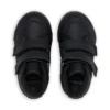 Tovni Hi de cuero negro unisex para niños