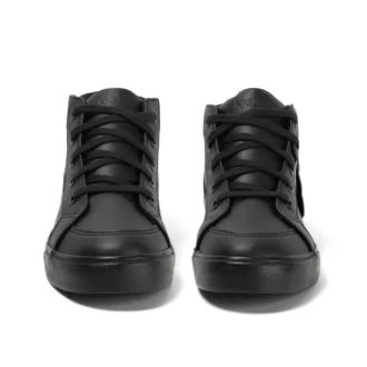 Tovni Hi Junior Unisex de piel alternativa negra