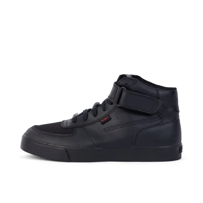Tovni Hi Mix Mesh Leather Black, unisex para jóvenes