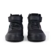 Tovni Hi Mix Mesh Leather Black, unisex para jóvenes