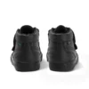 Tovni Hi Vel unisex para niños, imitación de piel, negro