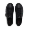 Tovni Lacer de cuero para jóvenes unisex, negro