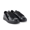 Tovni Lacer para mujer, charol negro