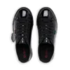 Tovni Lacer para mujer, charol negro