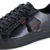 Tovni Lacer para mujer joven, charol negro