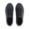 Tovni Lo Mix de cuero negro para hombre