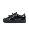 Tovni Stack Lo Flower de charol negro para mujer