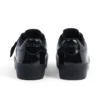 Tovni Stack Lo Flower de charol negro para mujer