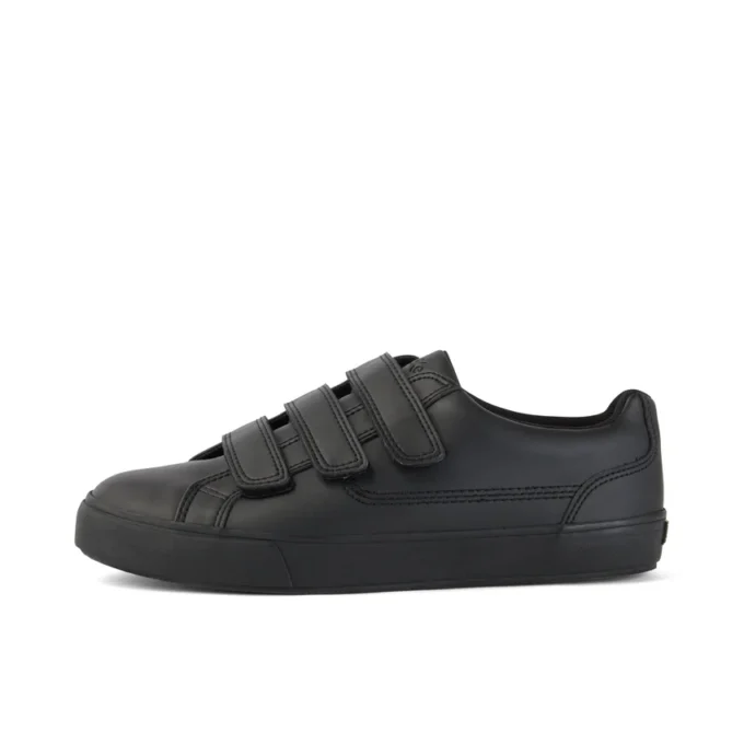 Tovni Trip de cuero alternativo para adultos unisex, negro