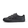 Tovni Trip de cuero negro unisex para adultos