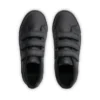 Tovni Trip de cuero para jóvenes unisex, color negro